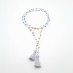 Rani Tassel Necklace - Lavender