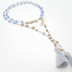 Rani Tassel Necklace - Lavender