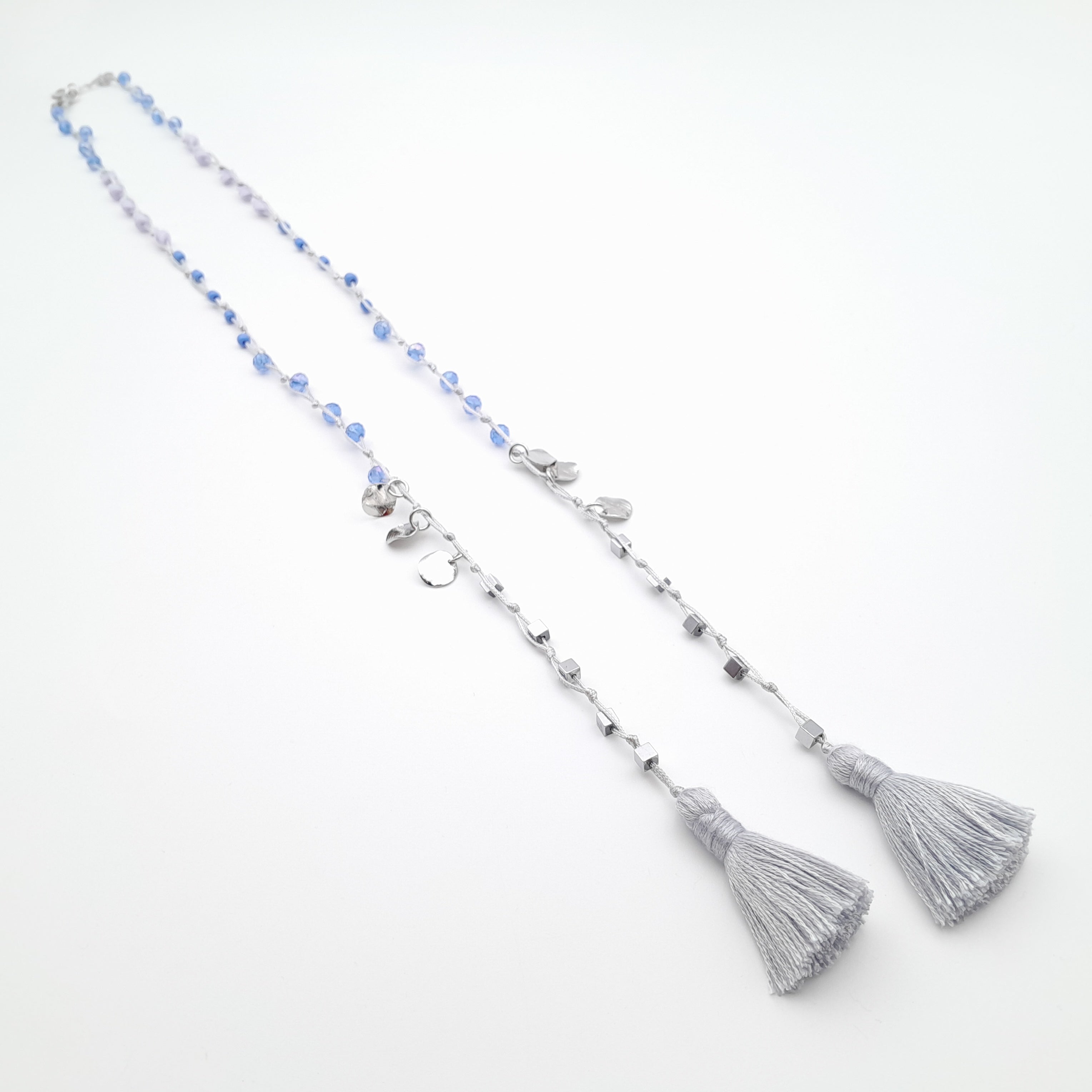 Rani Tassel Necklace - Lavender