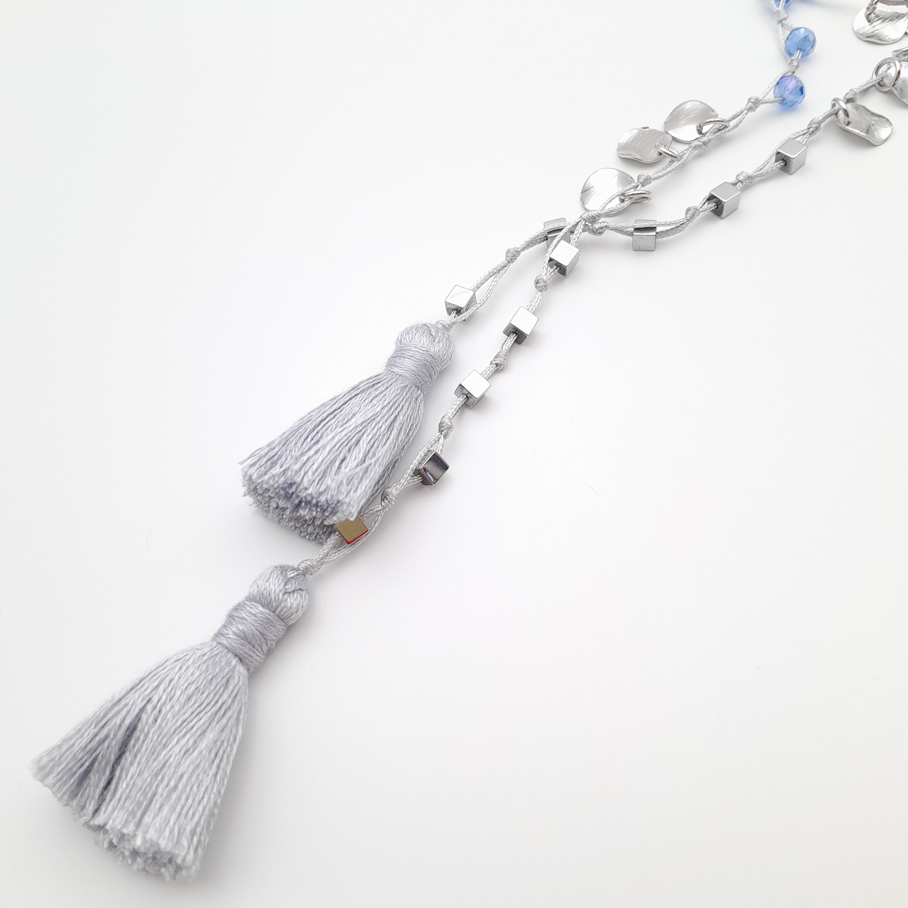 Rani Tassel Necklace - Lavender