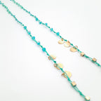 Rani Tassel Necklace - Turquoise