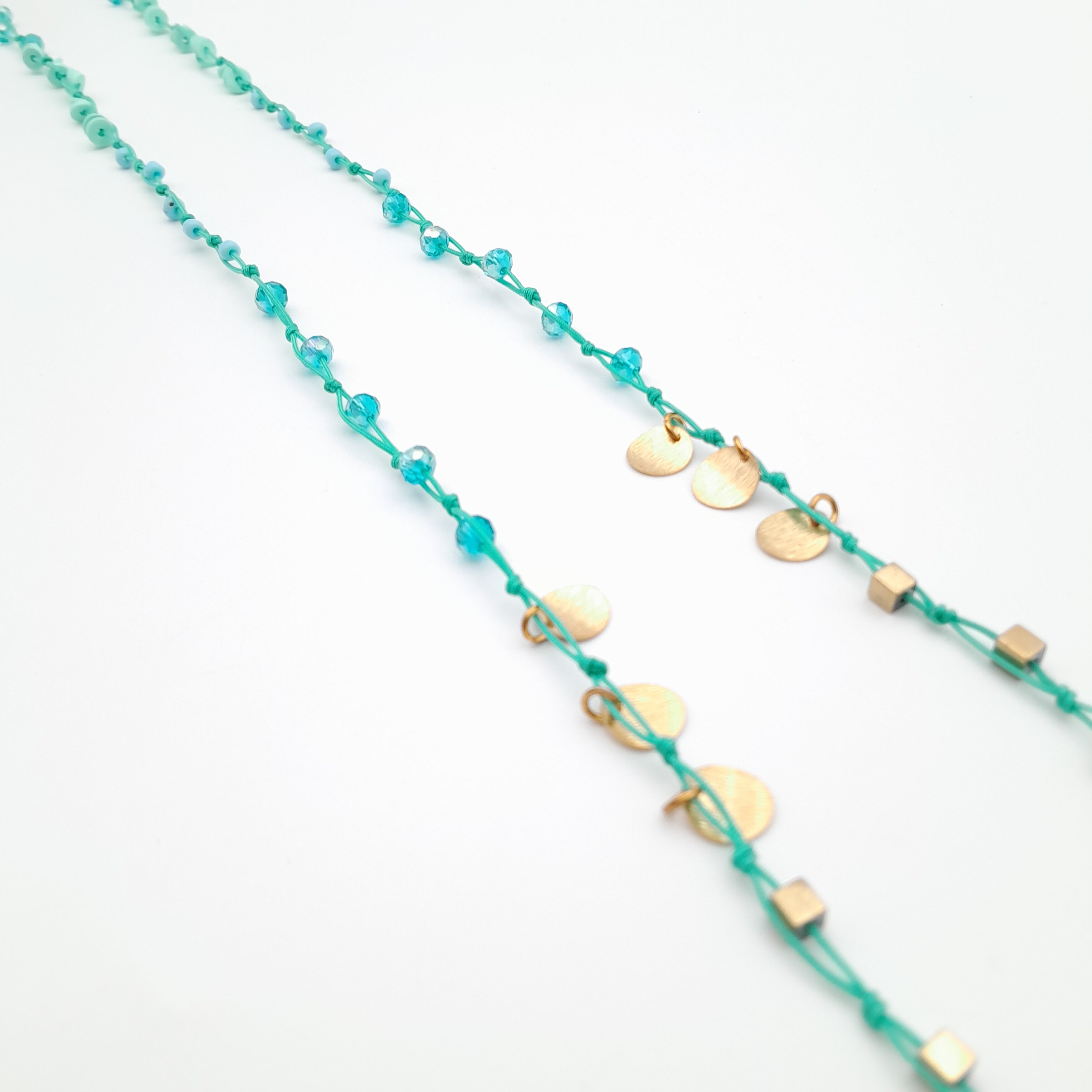 Rani Tassel Necklace - Turquoise