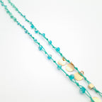 Rani Tassel Necklace - Turquoise