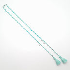 Rani Tassel Necklace - Turquoise