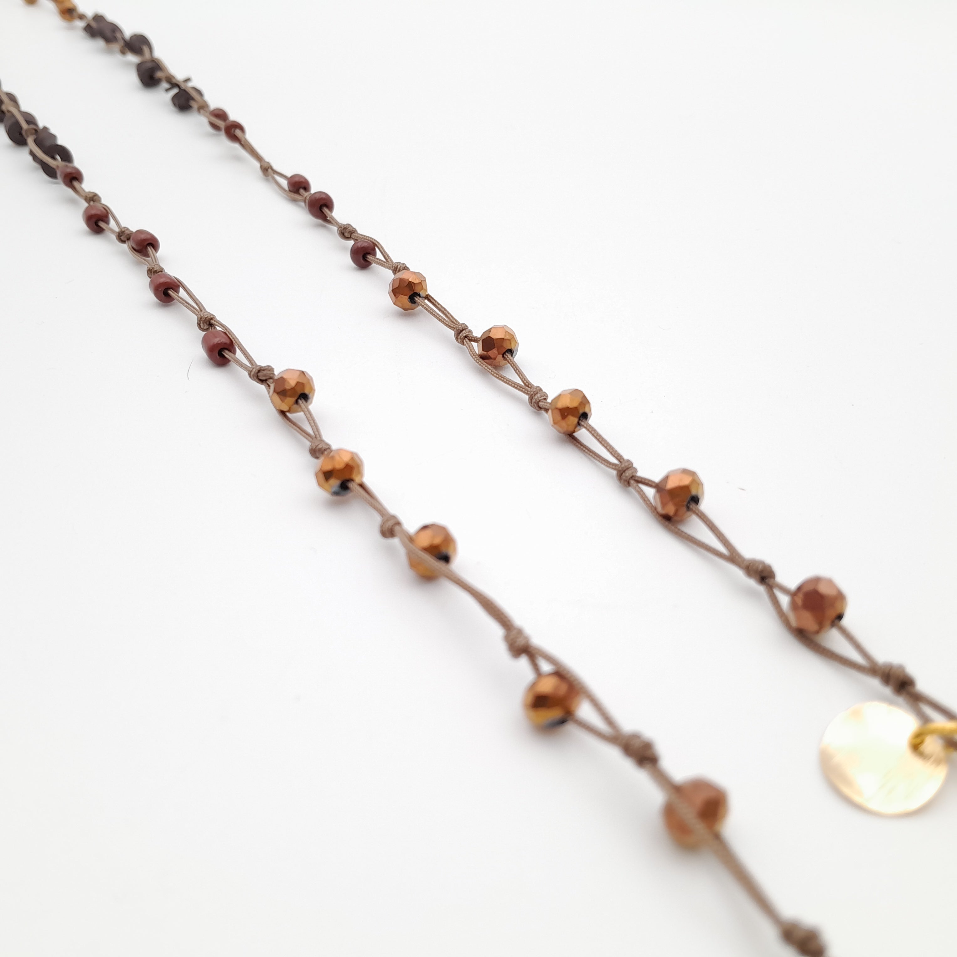 Rani Tassel Necklace - Chocolate