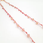 Rani Tassel Necklace - Salmon