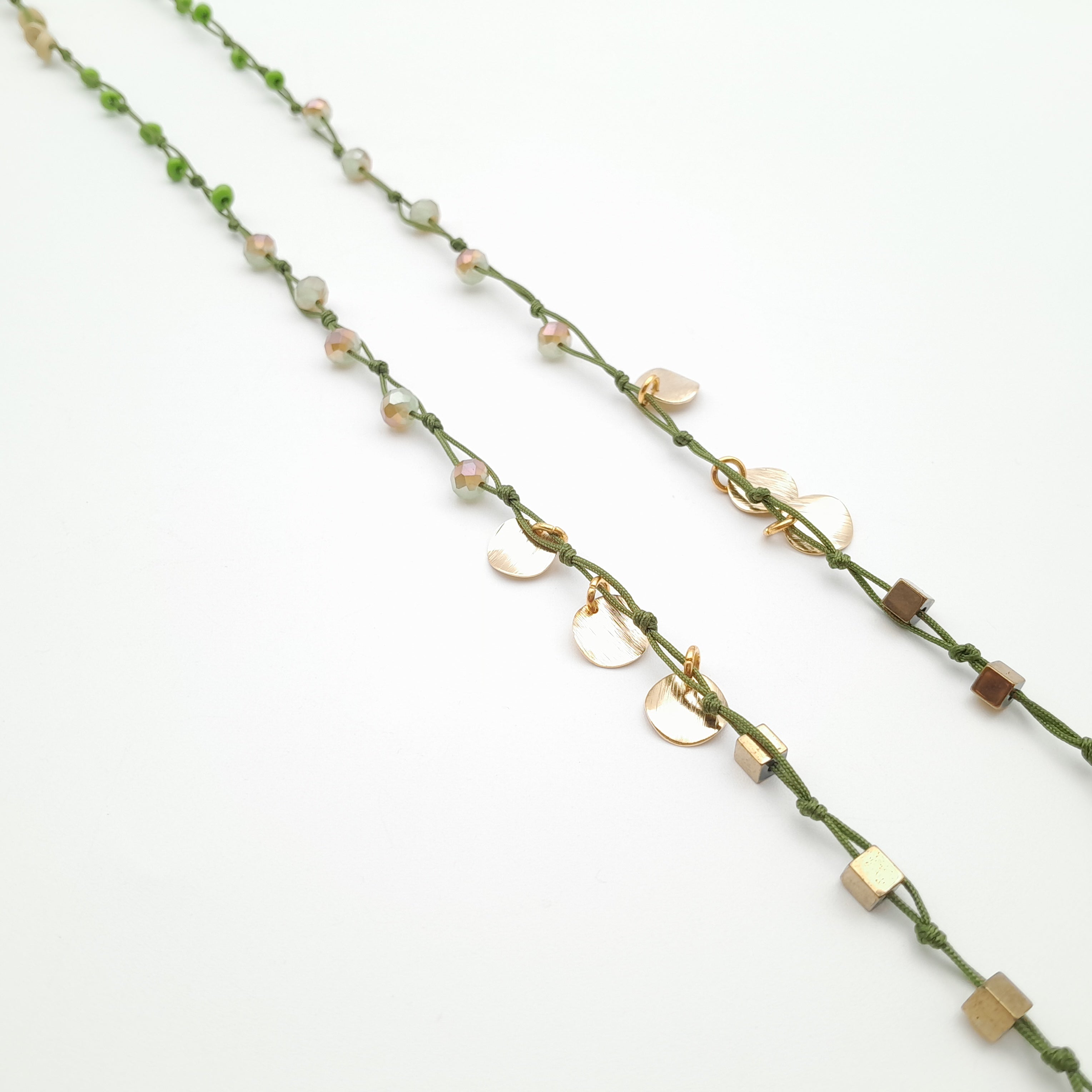 Rani Tassel Necklace - Chartreuse