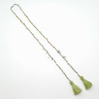 Rani Tassel Necklace - Chartreuse