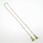 Rani Tassel Necklace - Chartreuse