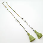 Rani Tassel Necklace - Chartreuse