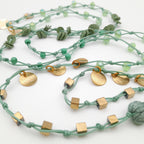 Rani Tassel Necklace - Sage