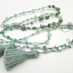Rani Tassel Necklace - Sage