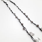 Rani Tassel Necklace - Graphite