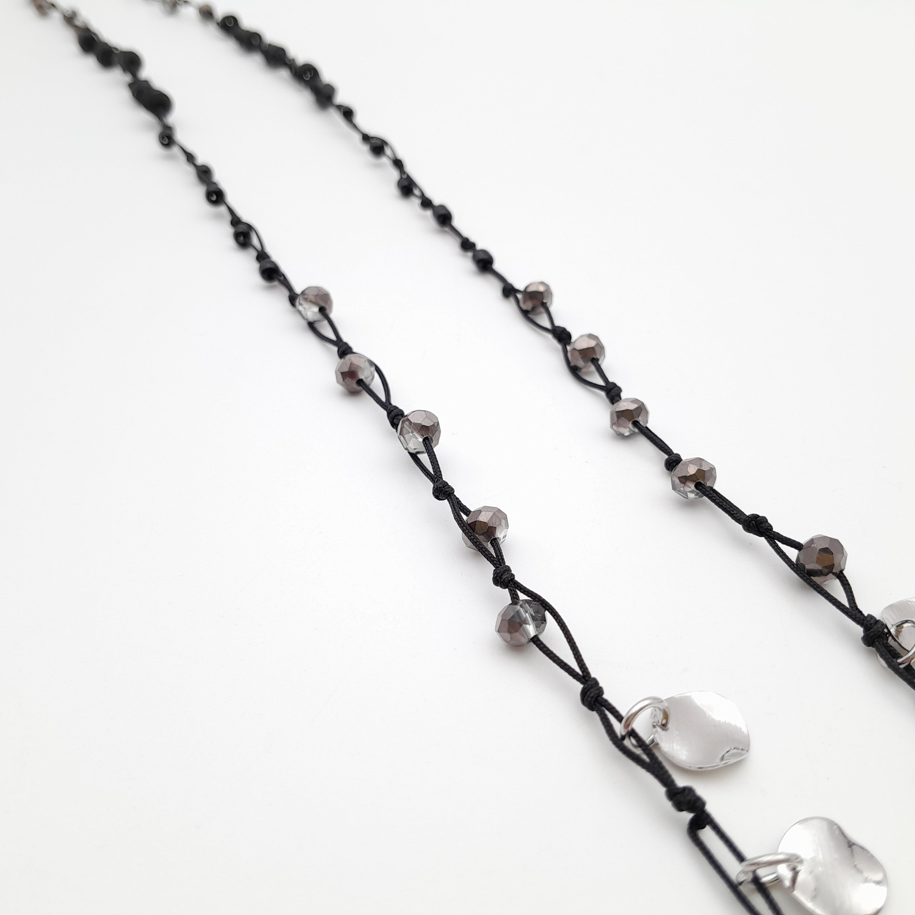 Rani Tassel Necklace - Graphite