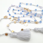 Rani Tassel Necklace - Lavender