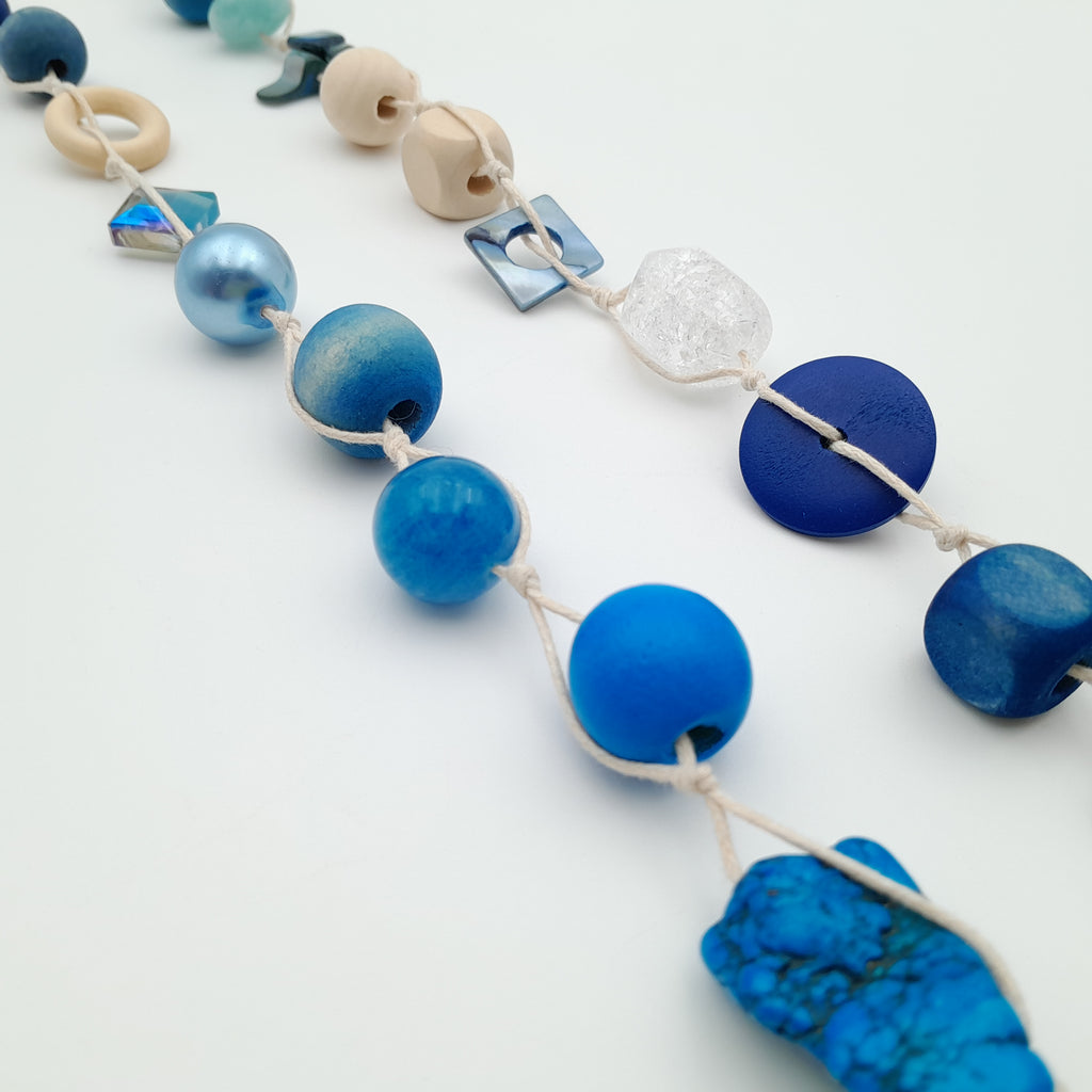 Betty Boo Necklace - Blue