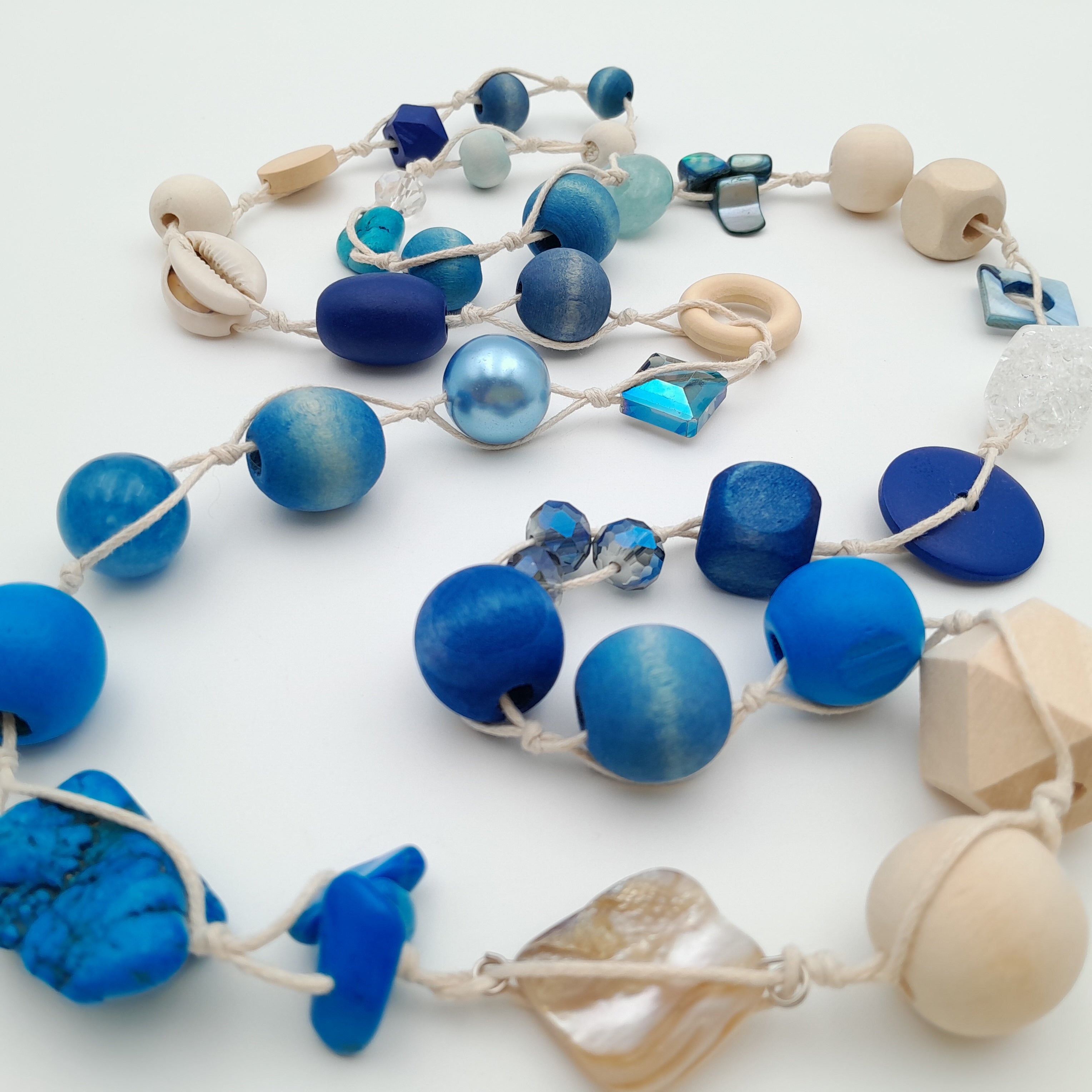 Betty Boo Necklace - Blue