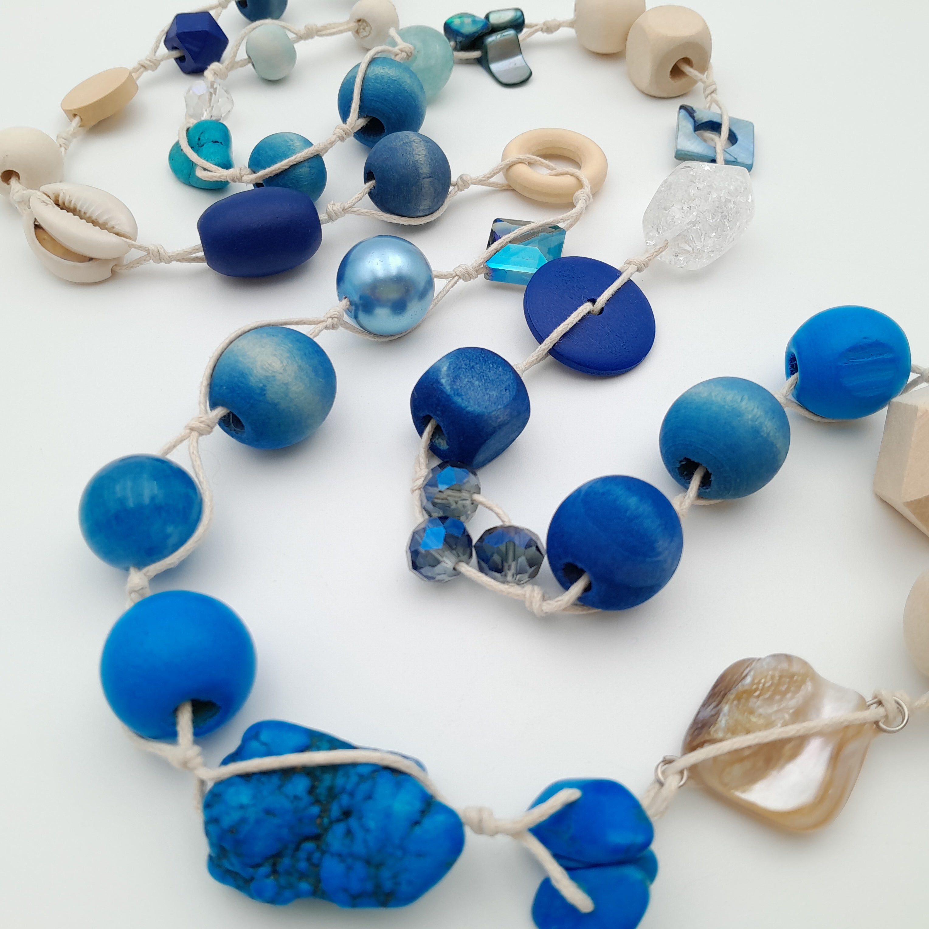 Betty Boo Necklace - Blue