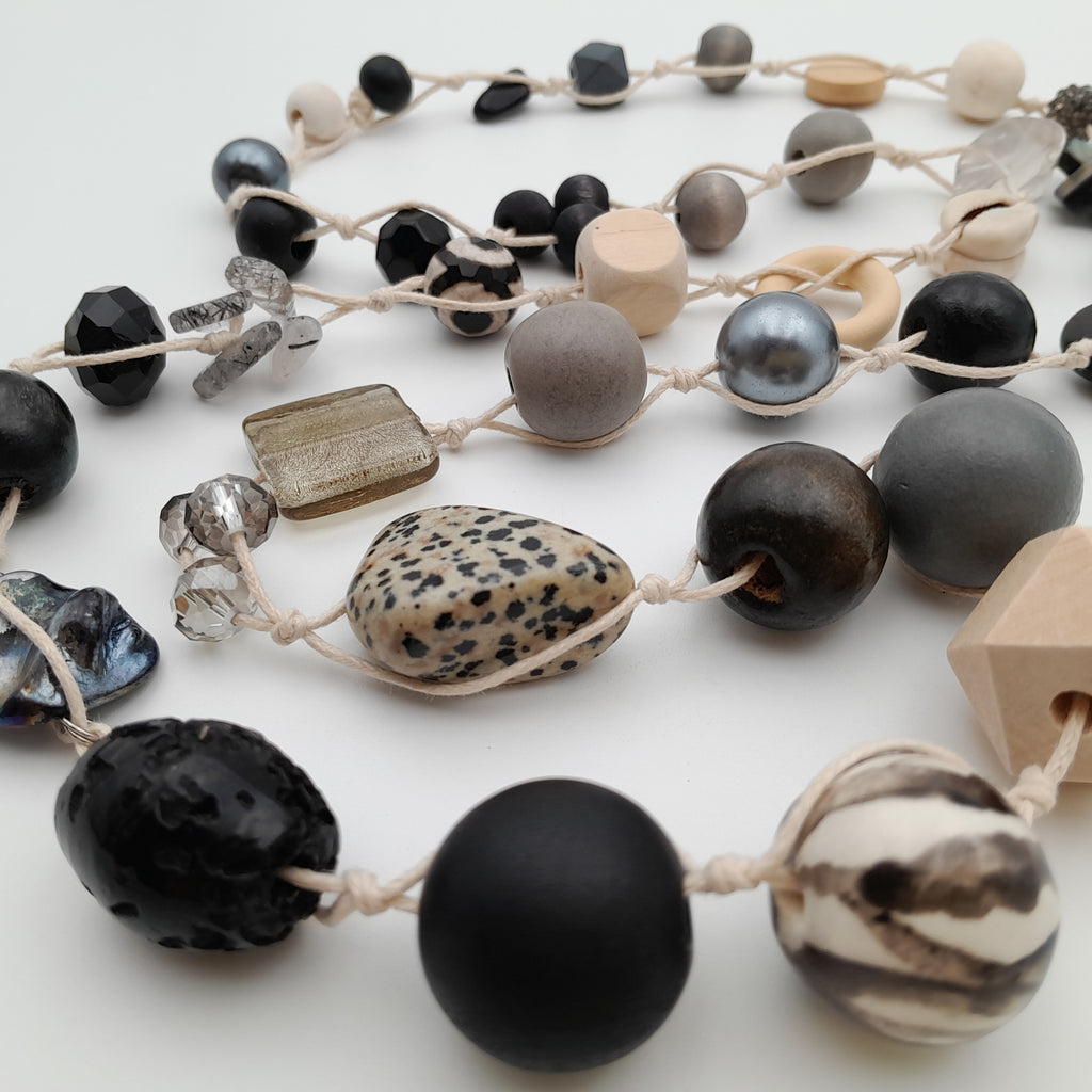 Betty Boo Necklace - Graphite