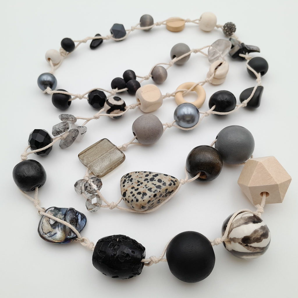 Betty Boo Necklace - Graphite