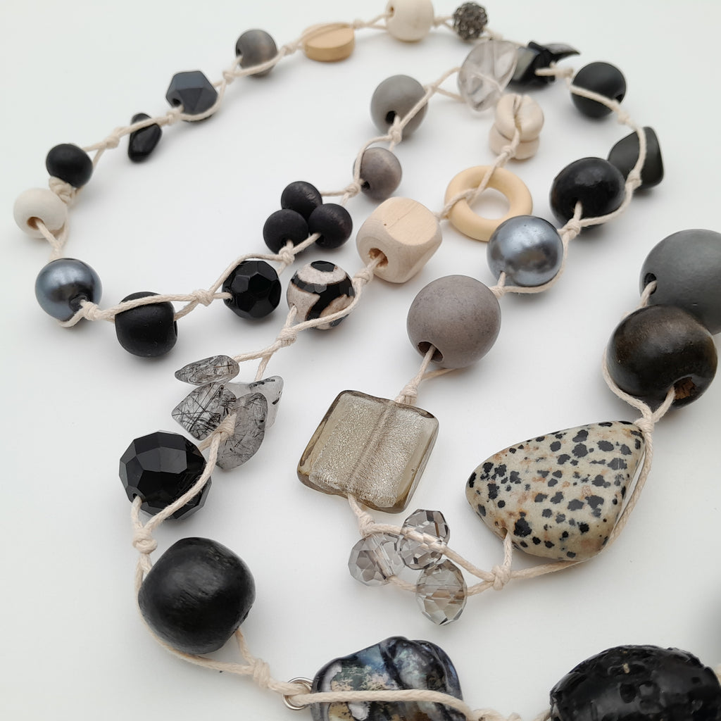 Betty Boo Necklace - Graphite