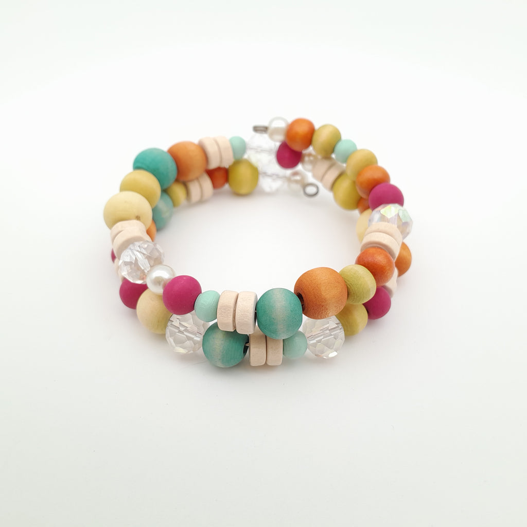 Mia Wrap Bracelet - Viva La Marzipan