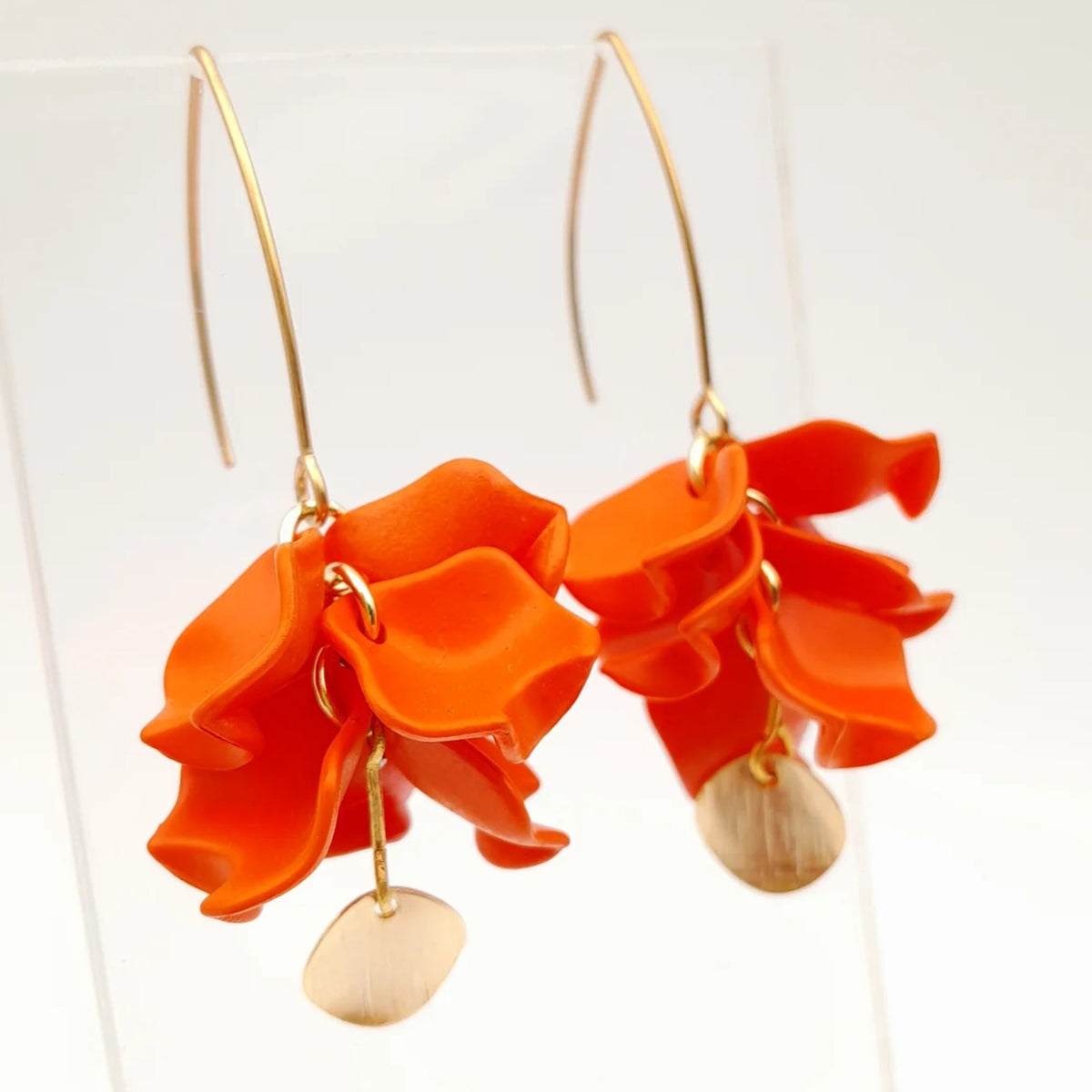 Handmade beaded earrings by Marzipan