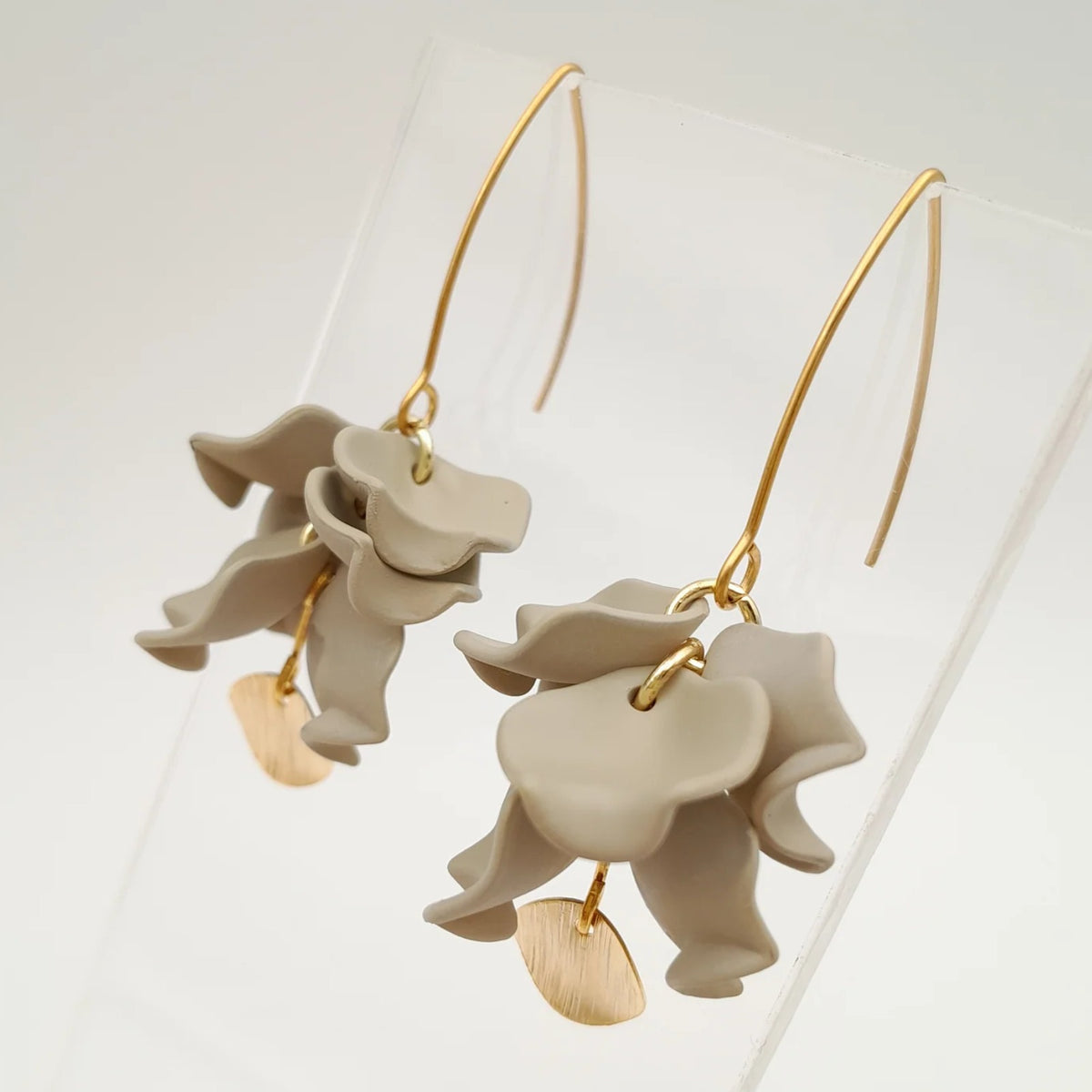 Handmade beaded earrings by Marzipan