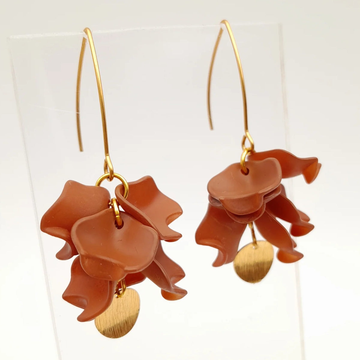 Handmade beaded earrings by Marzipan